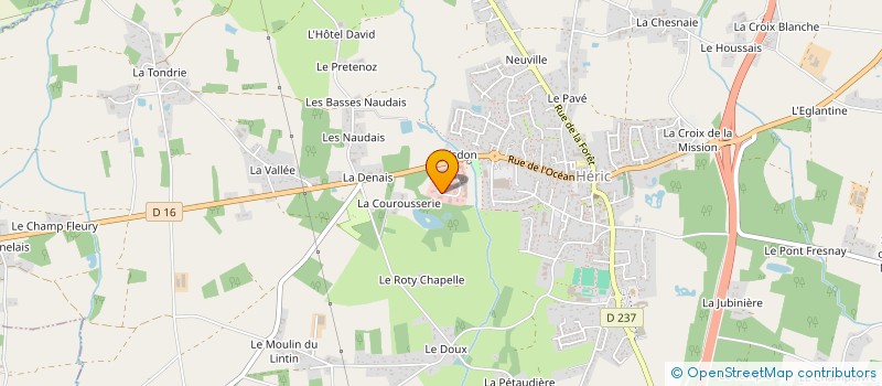 localisation de l'entreprise AFDR CLOISONS SECHES à HERIC