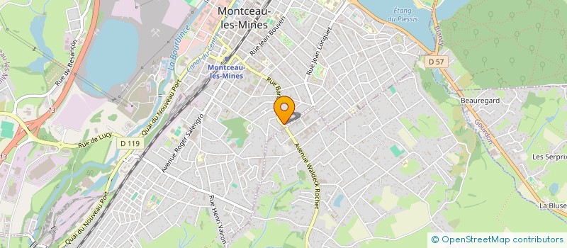 localisation de l'entreprise AFE SERVICES à MONTCEAU-LES-MINES