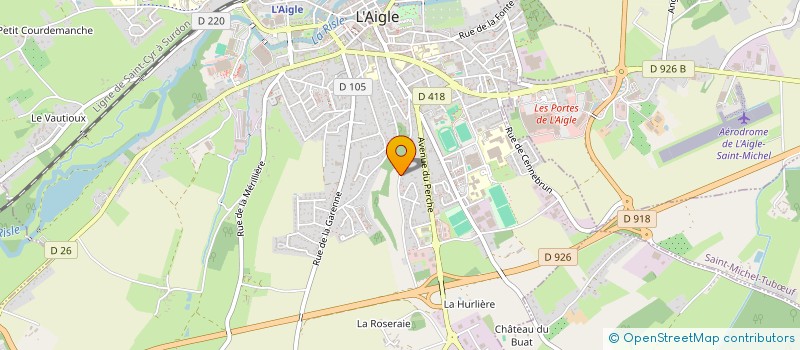 localisation de l'entreprise AFE VERONIQUE LOUWAGIE 2017 à L'AIGLE