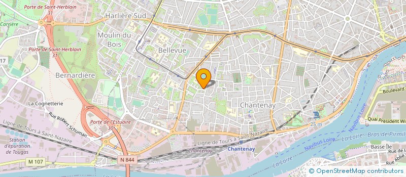 localisation de l'entreprise AFEB à NANTES