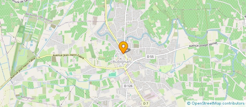 localisation de l'entreprise AFEG  AUBIGNAN