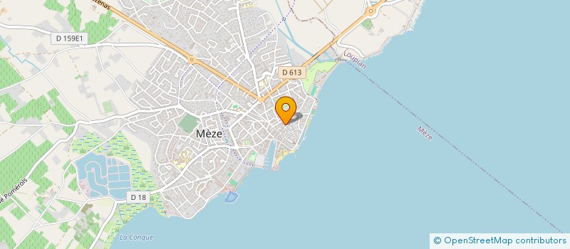 localisation de l'entreprise AFEG à MEZE