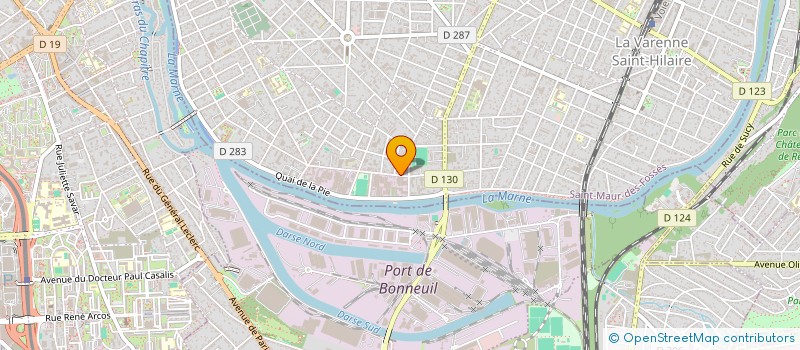 localisation de l'entreprise AFEGEIX à SAINT-MAUR-DES-FOSSES