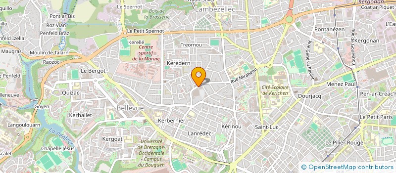 localisation de l'entreprise AFEIT ASS FINIST ELECTRO INFOR à BREST