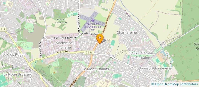 localisation de l'entreprise AFEK GROUP  CHELLES