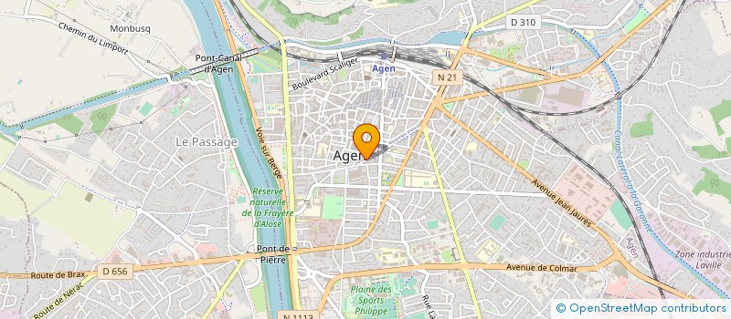 localisation de l'entreprise AFEL à AGEN