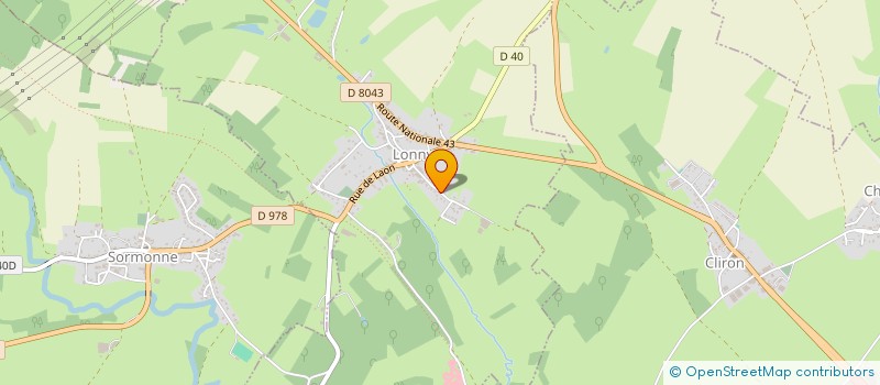 localisation de l'entreprise AFELEC  LONNY