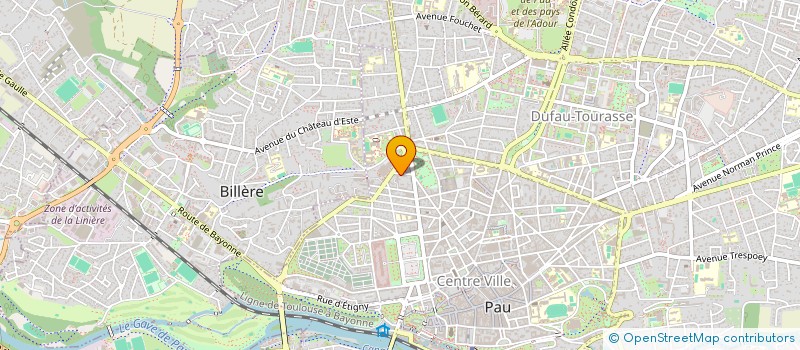 localisation de l'entreprise AFELENTI-PROD à PAU