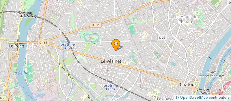 localisation de l'entreprise AFELICETTI  LE VESINET