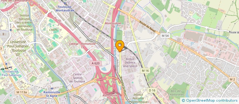 localisation de l'entreprise AFELYA à TOULOUSE