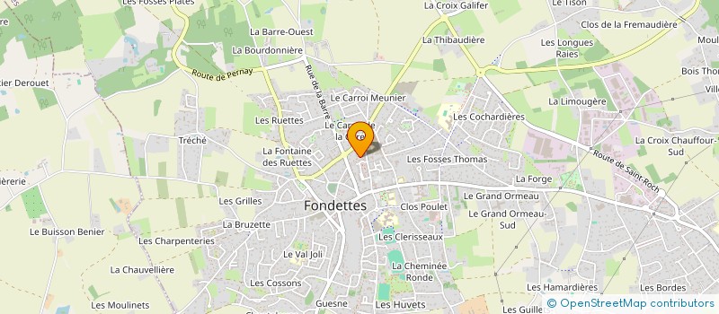 localisation de l'entreprise AFEN CONFORT  FONDETTES