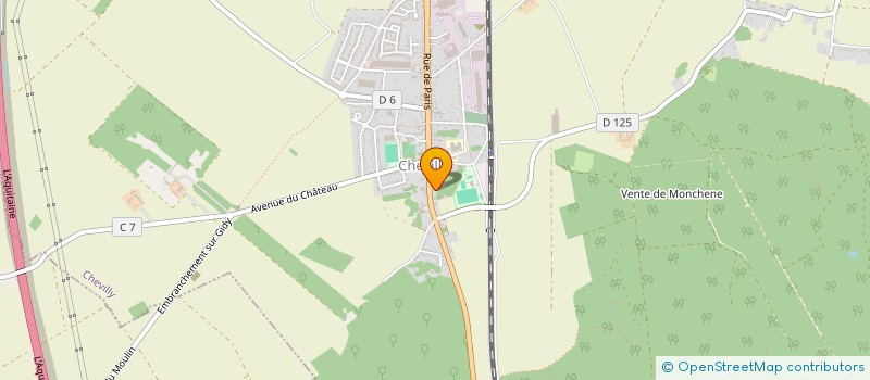 localisation de l'entreprise AFEN SASU à CHEVILLY