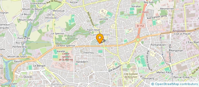 localisation de l'entreprise AFEPS BRETAGNE-MANCHE-ATLANTIQUE à BREST