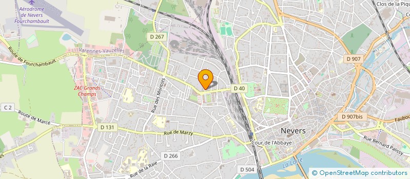 localisation de l'entreprise AFER AFER à NEVERS