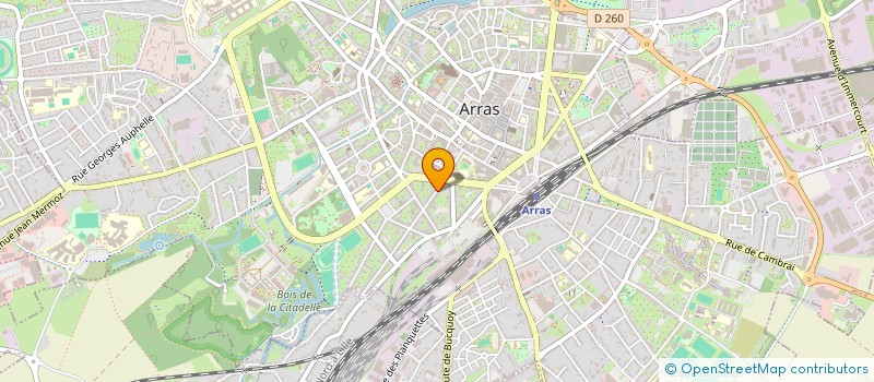 localisation de l'entreprise AFERTES à ARRAS