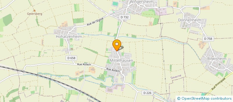 localisation de l'entreprise AFETTER  WINGERSHEIM LES QUATRE BANS