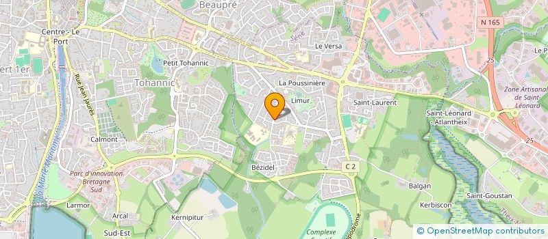 localisation de l'entreprise AFEVI à SENE