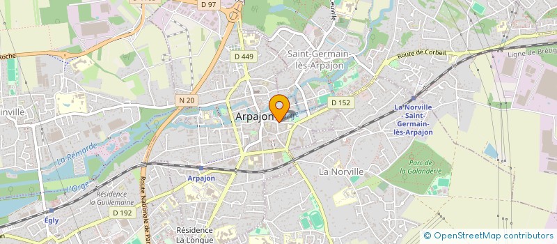 localisation de l'entreprise AFEX EXPERT à ARPAJON
