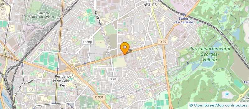 localisation de l'entreprise AFF ALFORTVILLE à STAINS