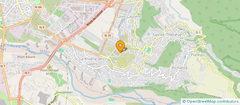 localisation de l'entreprise AFF TERRASSEMENT à LA POSSESSION