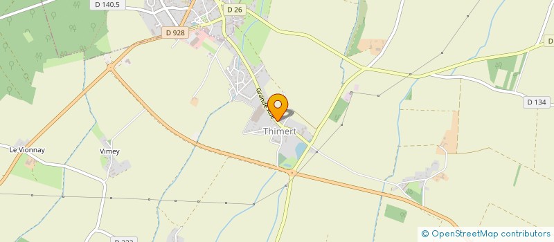 localisation de l'entreprise AFFA MENUISERIE à THIMERT-GATELLES