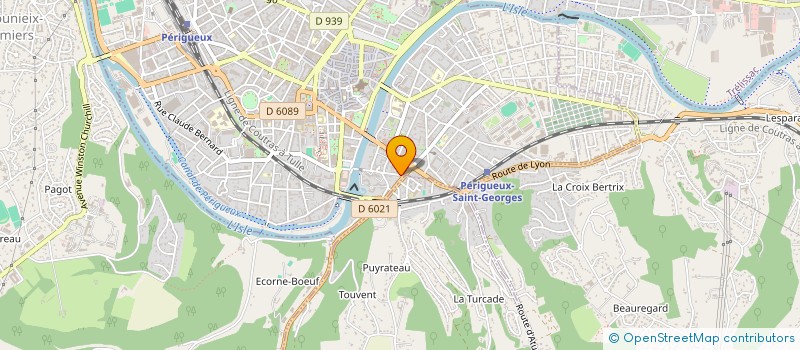 localisation de l'entreprise AFFABUS INTERNATIONAL à PERIGUEUX