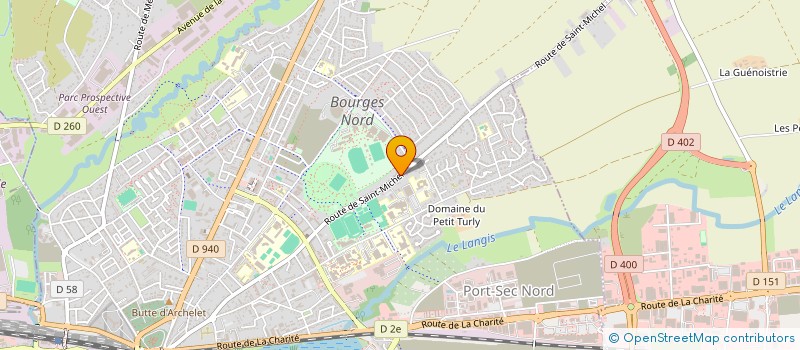 localisation de l'entreprise AFFACK  BOURGES