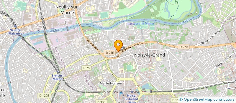 localisation de l'entreprise AFFAIR'CARS à NOISY-LE-GRAND