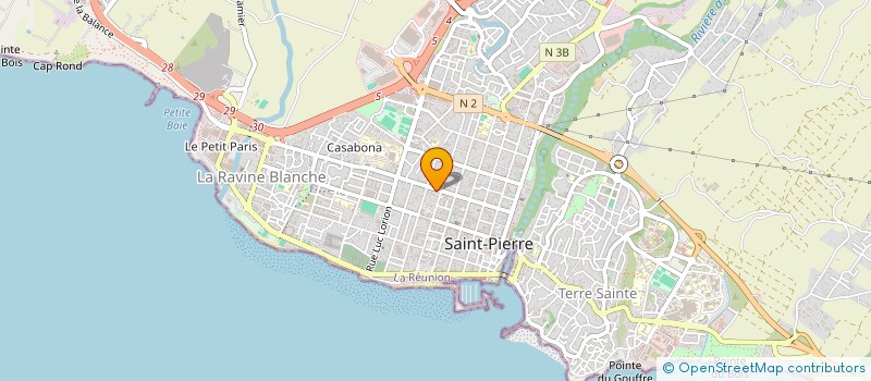 localisation de l'entreprise AFFAIRE D'IMAGES  SAINT-PIERRE