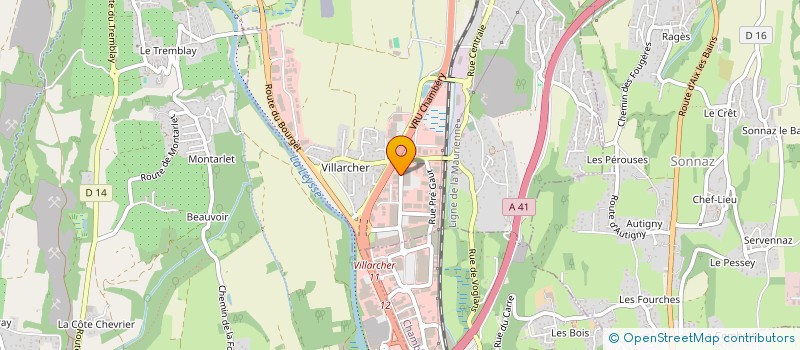 localisation de l'entreprise AFFAIRE DE GOUT  VOGLANS