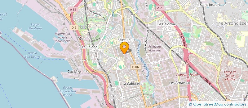 localisation de l'entreprise AFFAIRE PLUS à MARSEILLE