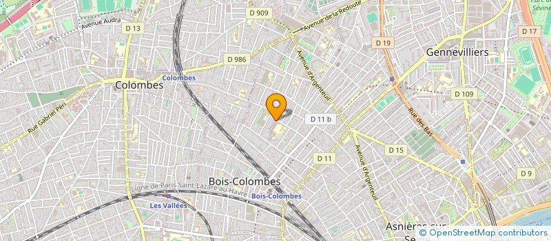 localisation de l'entreprise AFFAIRES 92 à BOIS-COLOMBES
