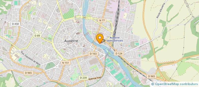 localisation de l'entreprise AFFAIRES CLASSES MUSICALES  AUXERRE