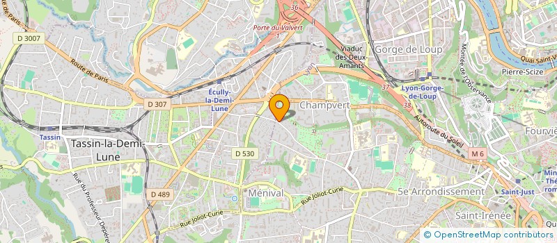 localisation de l'entreprise AFFAIRES CONSEILS à LYON