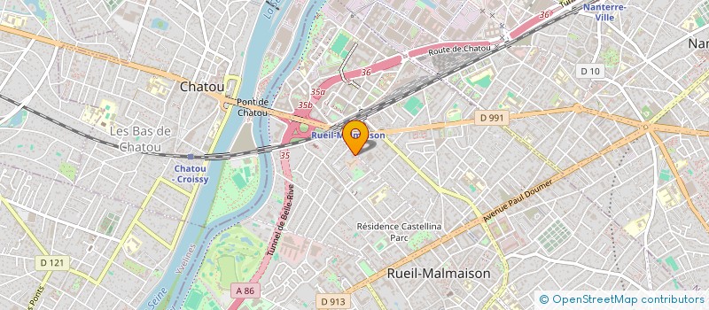 localisation de l'entreprise AFFAIRES DE FAMILLE ET DE LOISIR à RUEIL-MALMAISON
