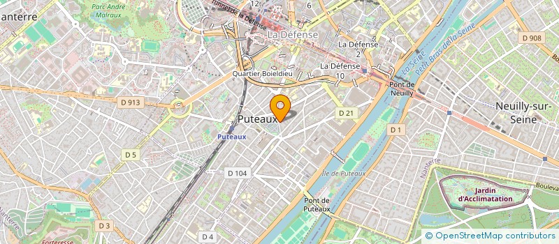 localisation de l'entreprise AFFAIRES IMMOBILIERES à PUTEAUX