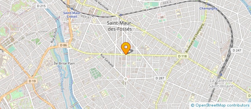 localisation de l'entreprise AFFAIRES IMMOBILIERES CLAYZAC à SAINT-MAUR-DES-FOSSES