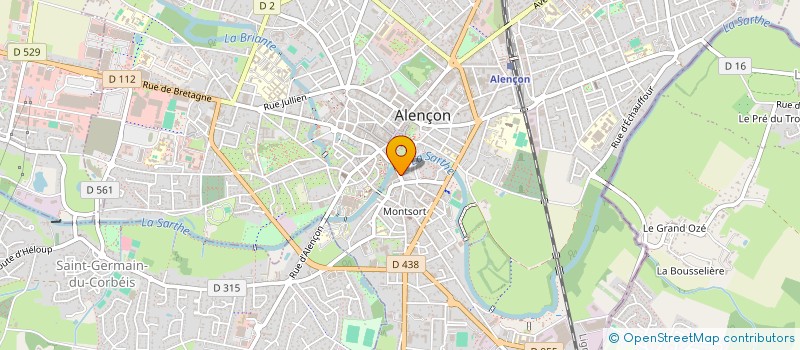localisation de l'entreprise AFFAIRES PRIVEES à ALENCON