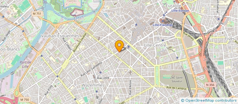 localisation de l'entreprise AFFAIRES PUBLIQUES à LILLE