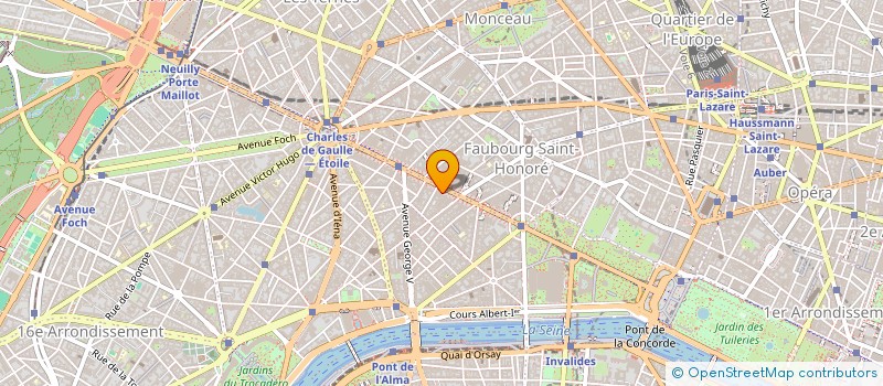 localisation de l'entreprise AFFAIRES PUBLIQUES CONSULTANTS  PARIS