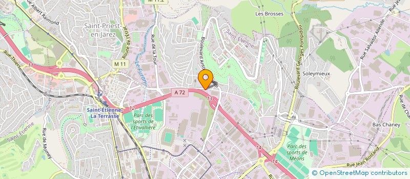 localisation de l'entreprise AFFAIRIANCE  SAINT-ETIENNE