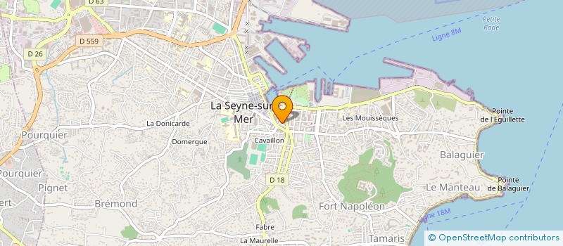 localisation de l'entreprise AFFAMES MUSIC à LA SEYNE-SUR-MER