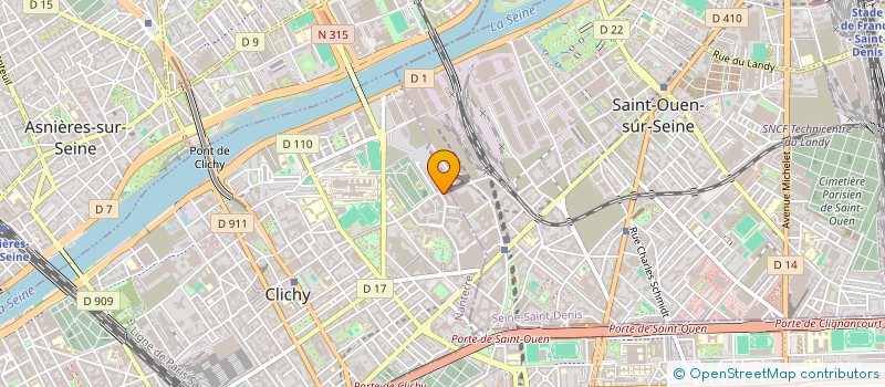 localisation de l'entreprise AFFEM à CLICHY