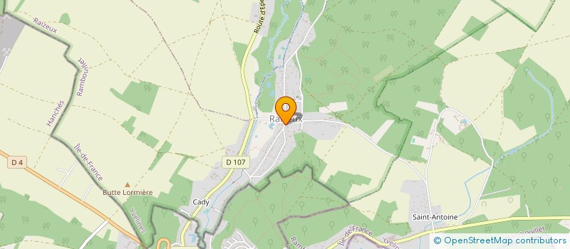 localisation de l'entreprise AFFERS.ORG  RAIZEUX