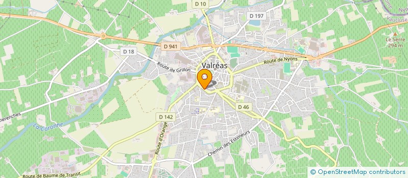 localisation de l'entreprise AFFEXIO EXPERTISE COMPTABLE ET CONSEIL à VALREAS