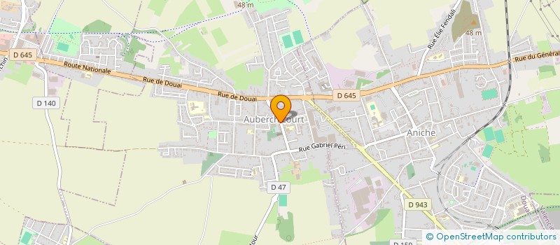 localisation de l'entreprise AFFI VISION à AUBERCHICOURT
