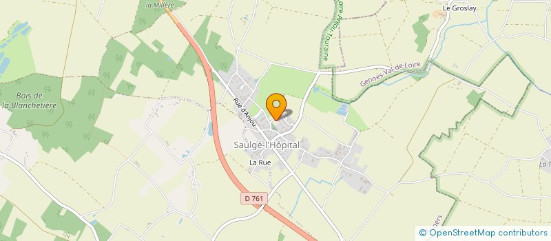 localisation de l'entreprise AFFIBAT  LES GARENNES SUR LOIRE