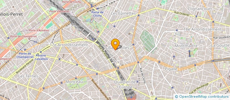 localisation de l'entreprise AFFICHAGE AUTORISE  PARIS