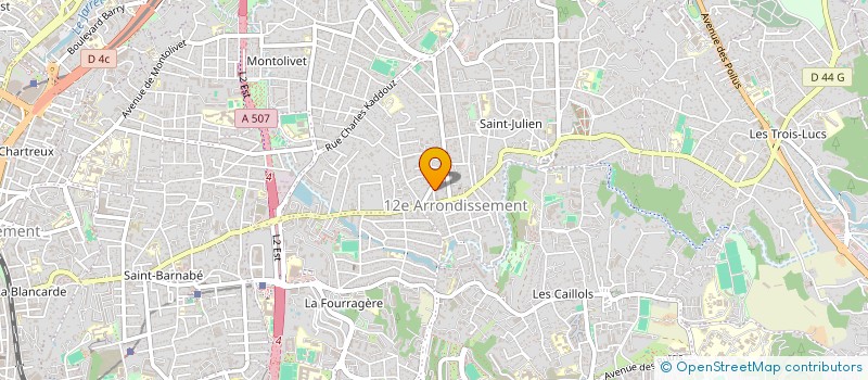 localisation de l'entreprise AFFIDE à MARSEILLE