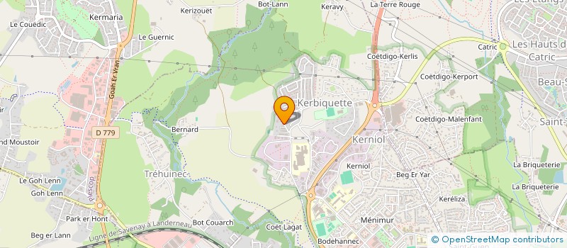 localisation de l'entreprise AFFIDIS à VANNES